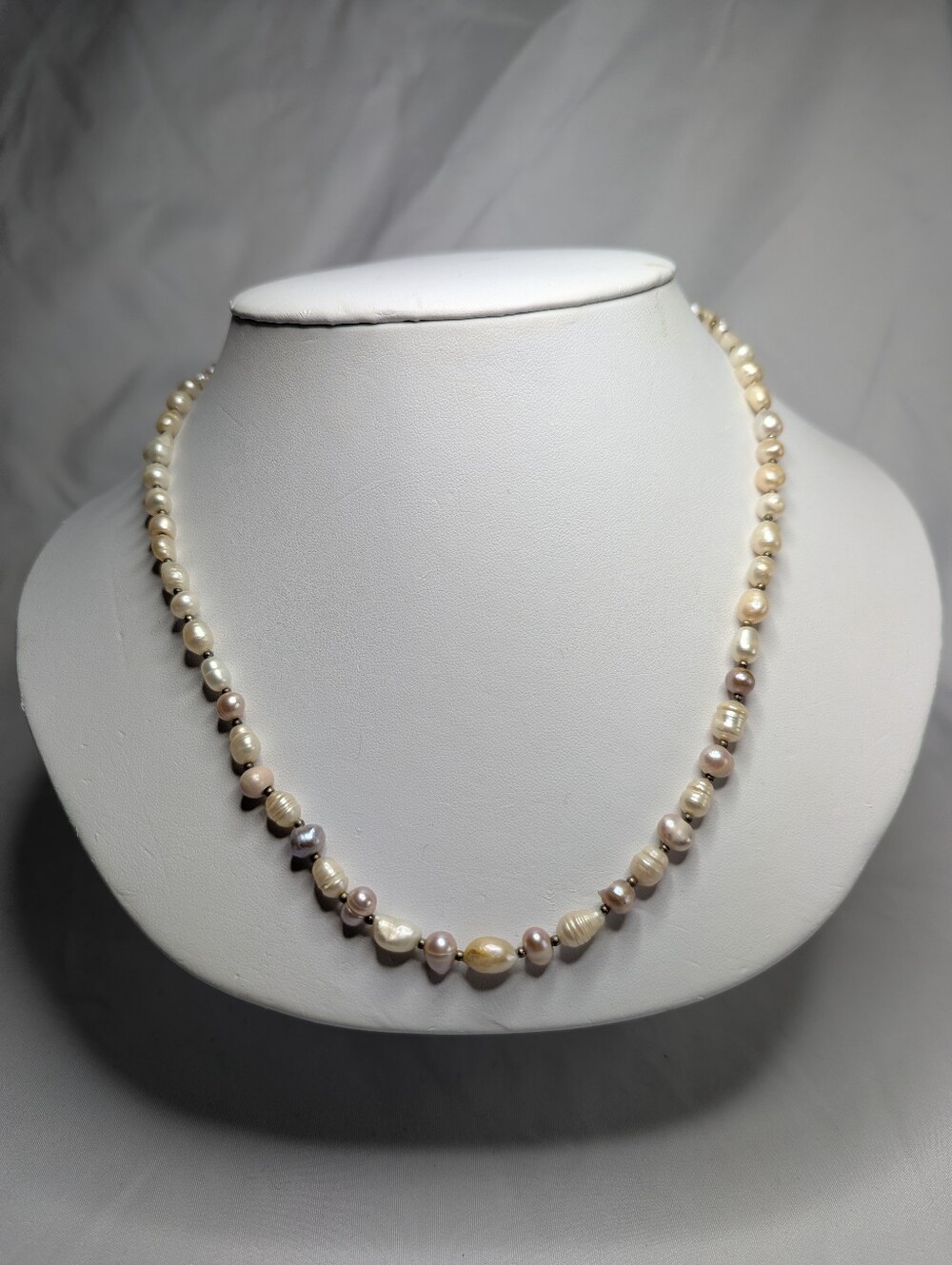 Freshwater Pearl Beaded Necklace